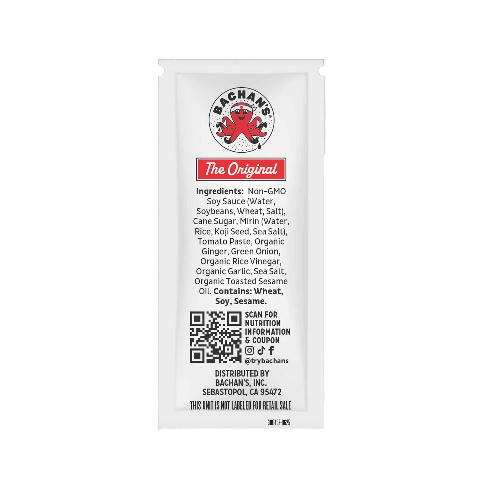 The Original Japanese BBQ Sauce, .35oz - Cozy Artisan Sauce Assortment